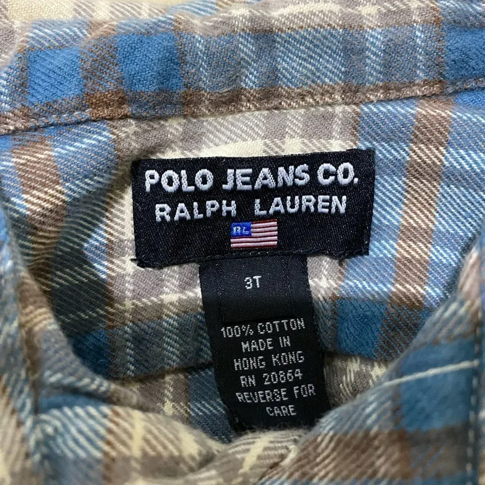 Ralph Lauren Brown Matching Set Overalls